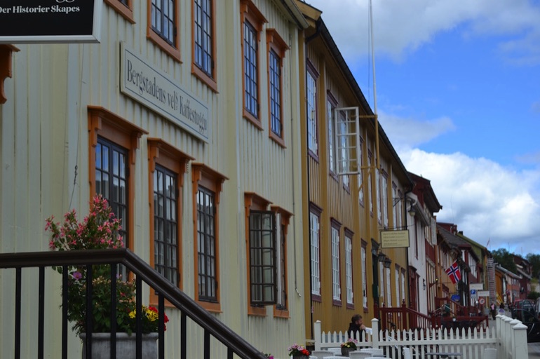 Røros main street